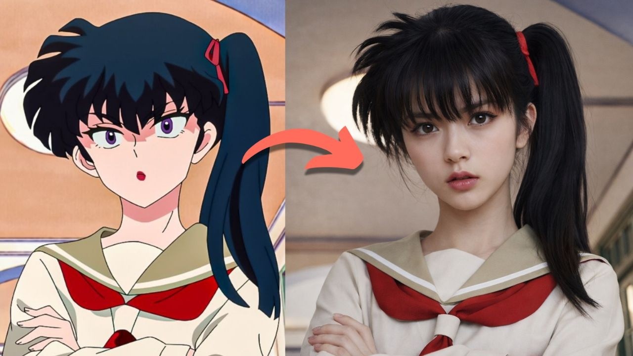 Ranma 1/2 Characters in Real Life! AI Live Action