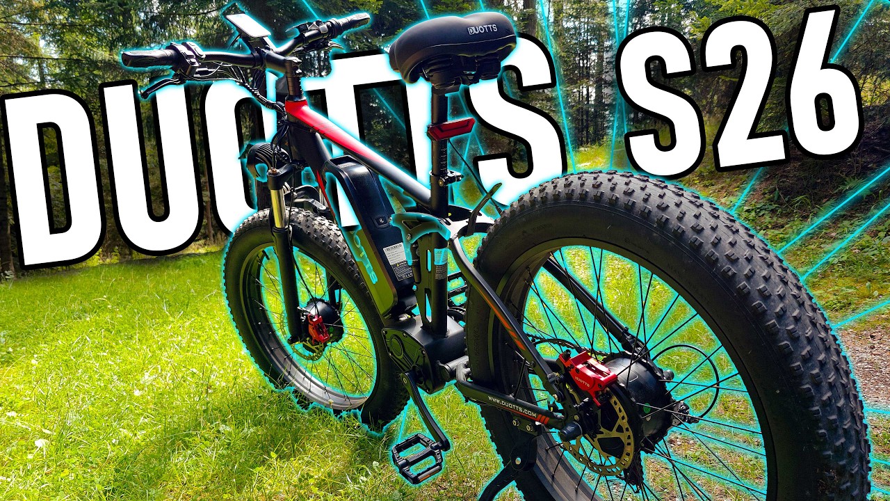 Fat tires, dual motors = pure off-road fun (DUOTTS S26 ⚡🚲)