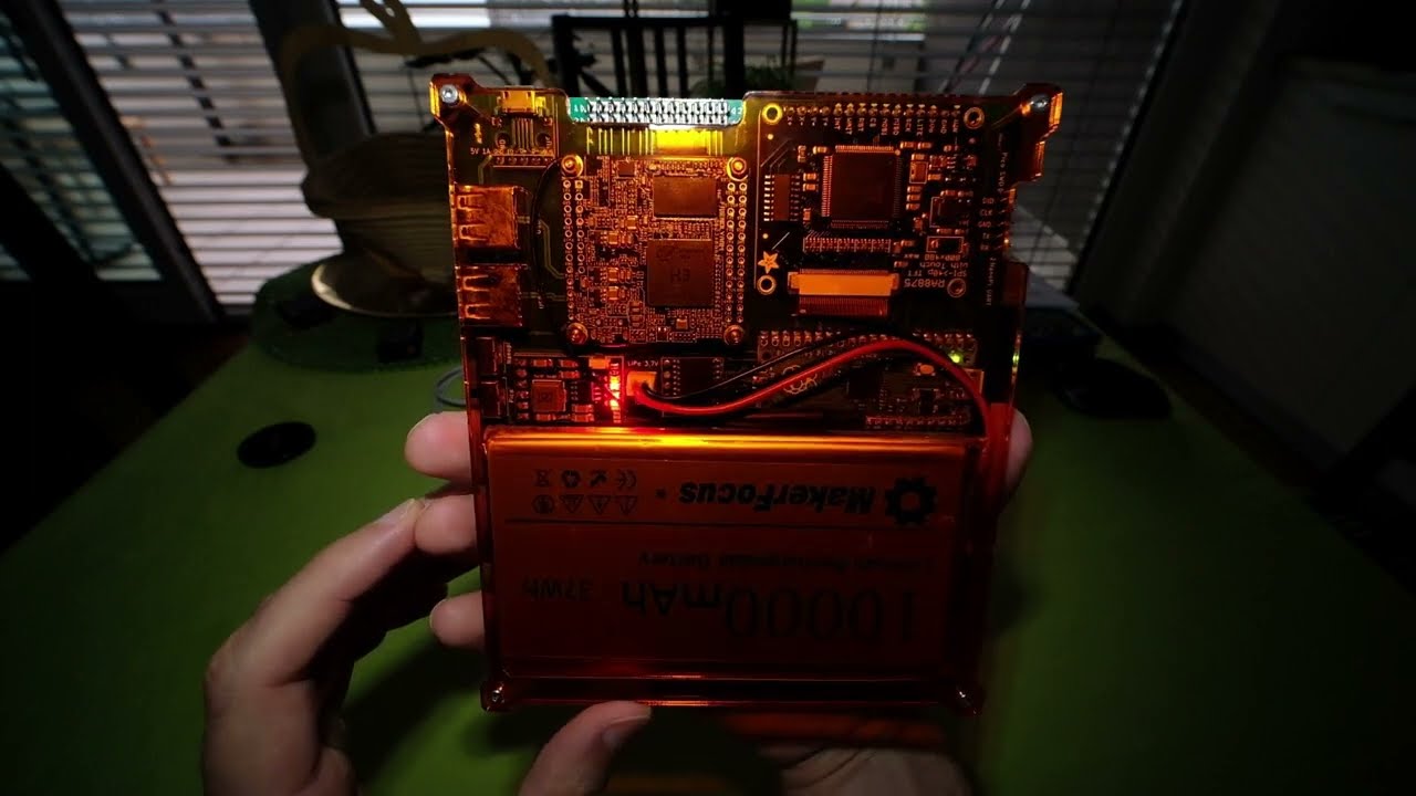 Handheld Linux Terminal