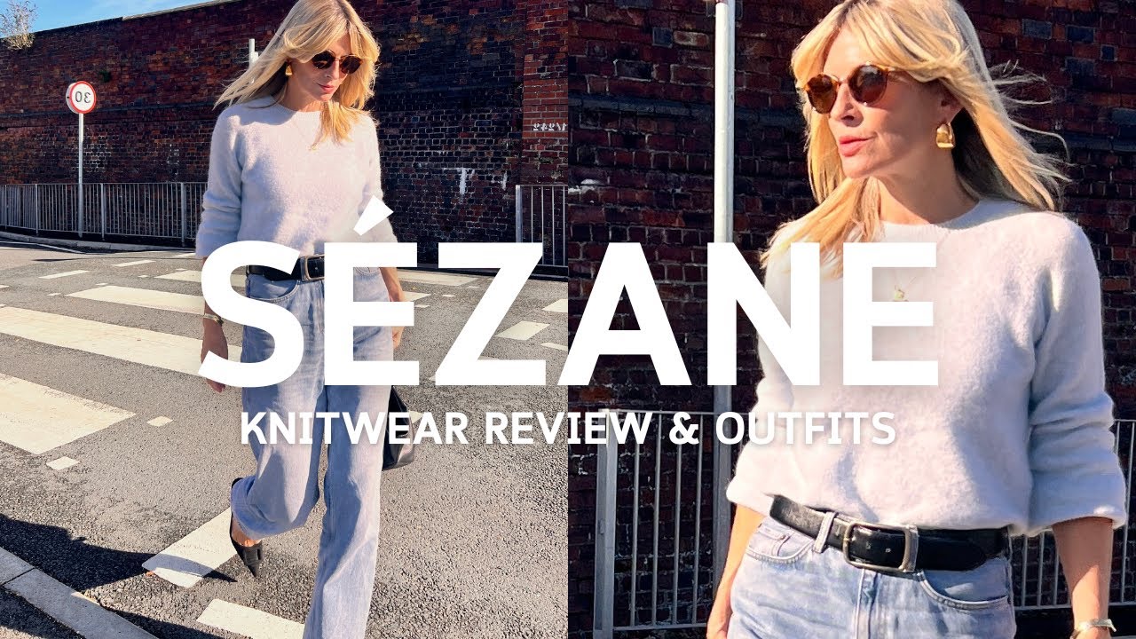 YOUR ULTIMATE SEZANE KNITWEAR REVIEW | French chic outfit ideas and styling guide