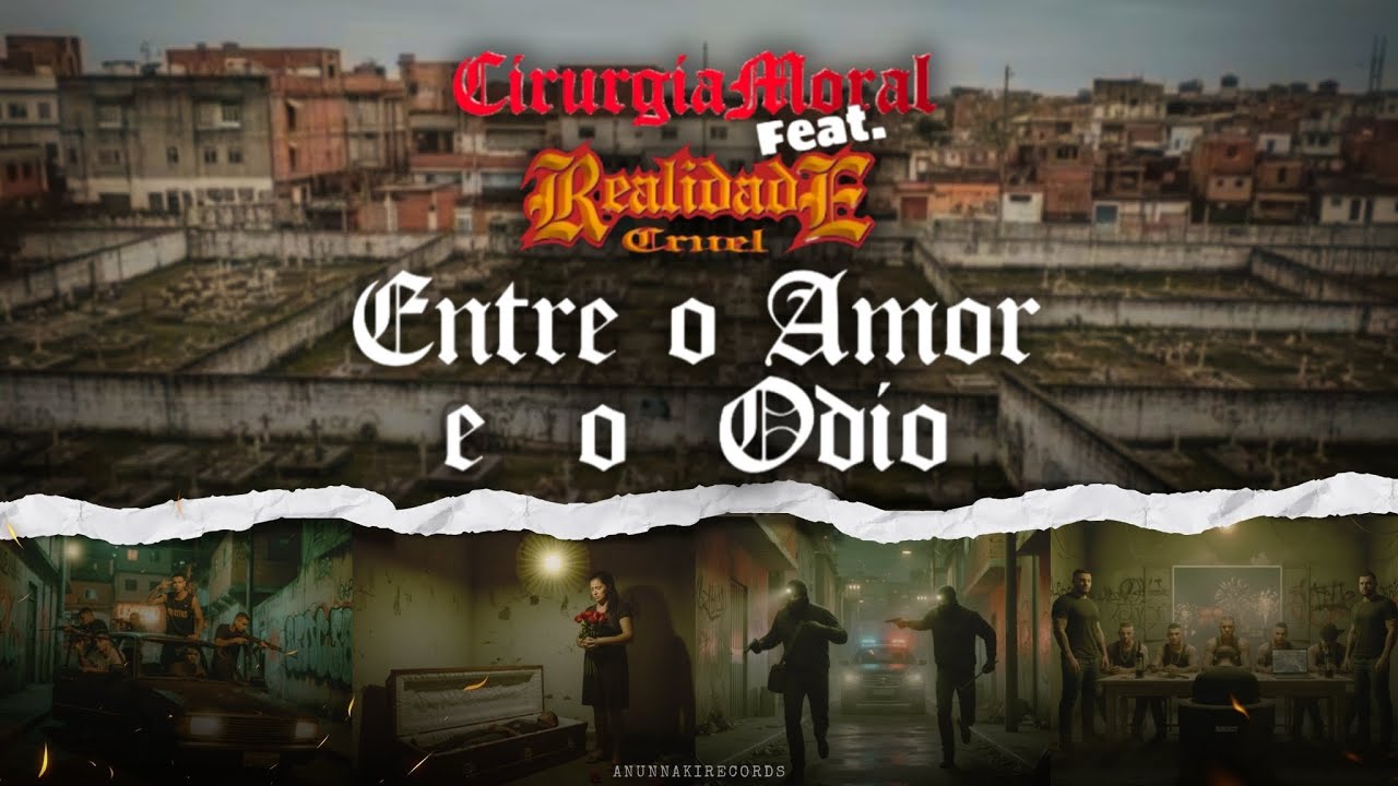 ENTRE O AMOR E O ÓDIO- CIRURGIA MORAL FEAT REALIDADE CRUEL - VÍDEO LYRIC