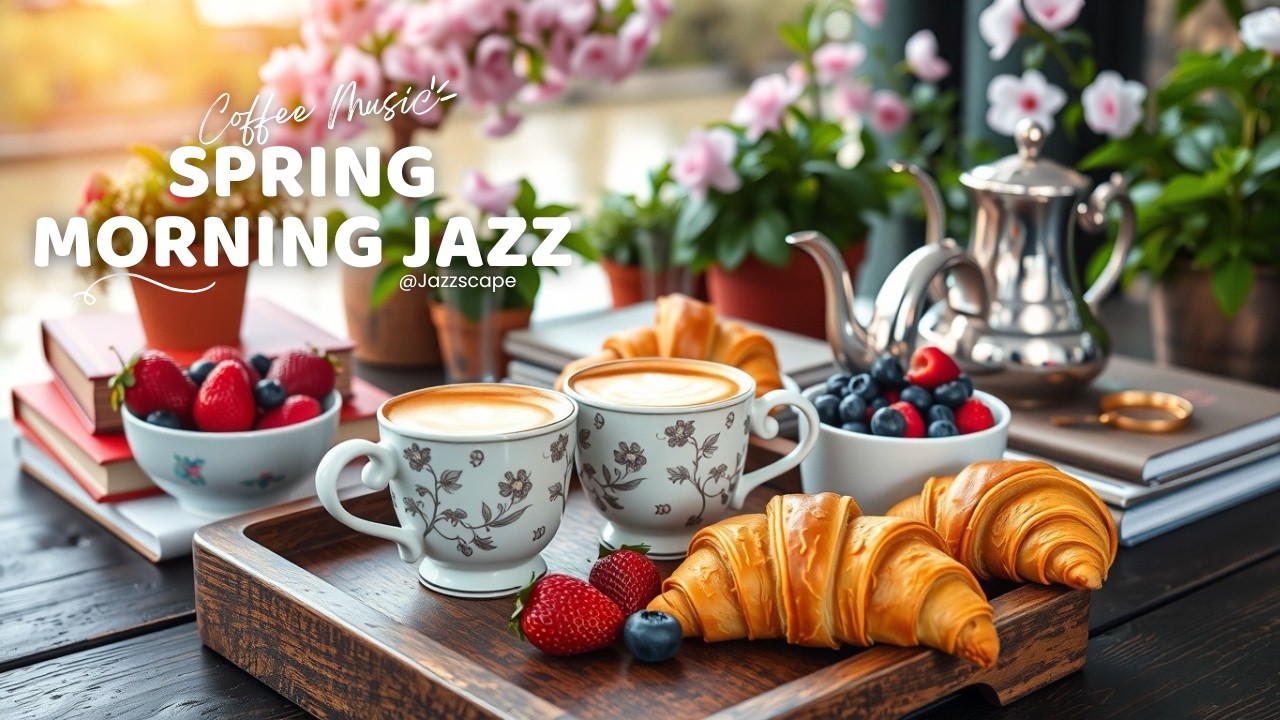 Morning Jazz ☕ Relaxing Coffee Jazz & Soft Bossa Nova Instrumental for Positive Energy