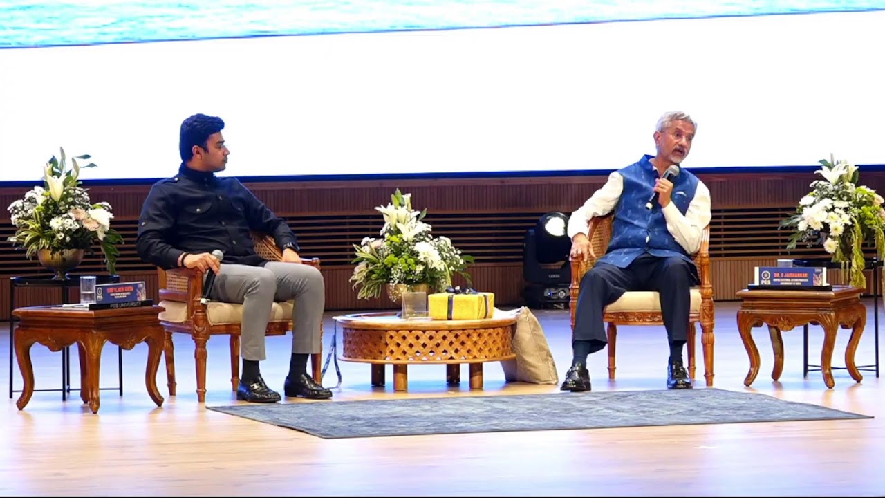 LIVE | Discussion with Minister Dr. S Jaishankar on the book 