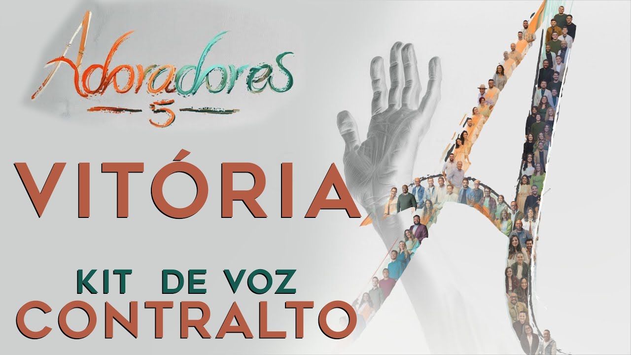 VITÓRIA - ADORADORES 5 - KIT DE VOZ CONTRALTO (OFICIAL)