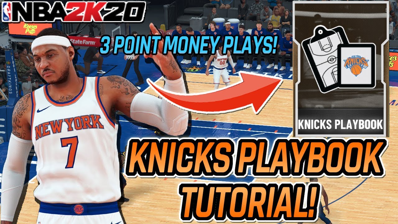 KNICKS PLAYBOOK TUTORIAL! ONE OF THE BEST PLAYBOOKS IN THE GAME! NBA 2K20 MYTEAM