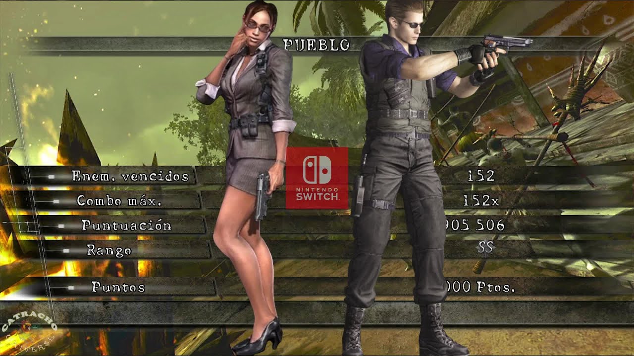 El pueblo (905,506) | Albert Wesker (S.T.A.R.S) & Sheva Alomar (NEGOCIOS) | RE5 | NS
