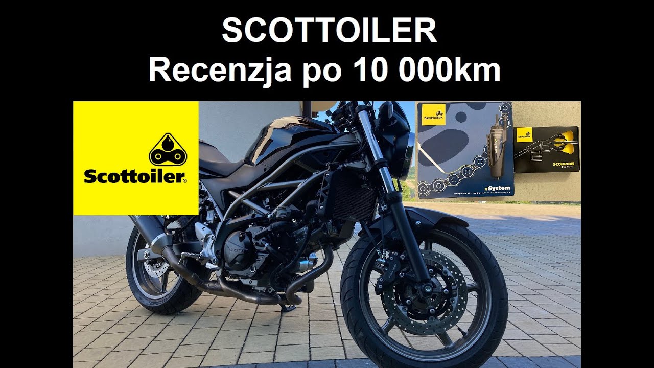 Scottoiler vSystem recenzja po 10 000km oliwiarka [2023]