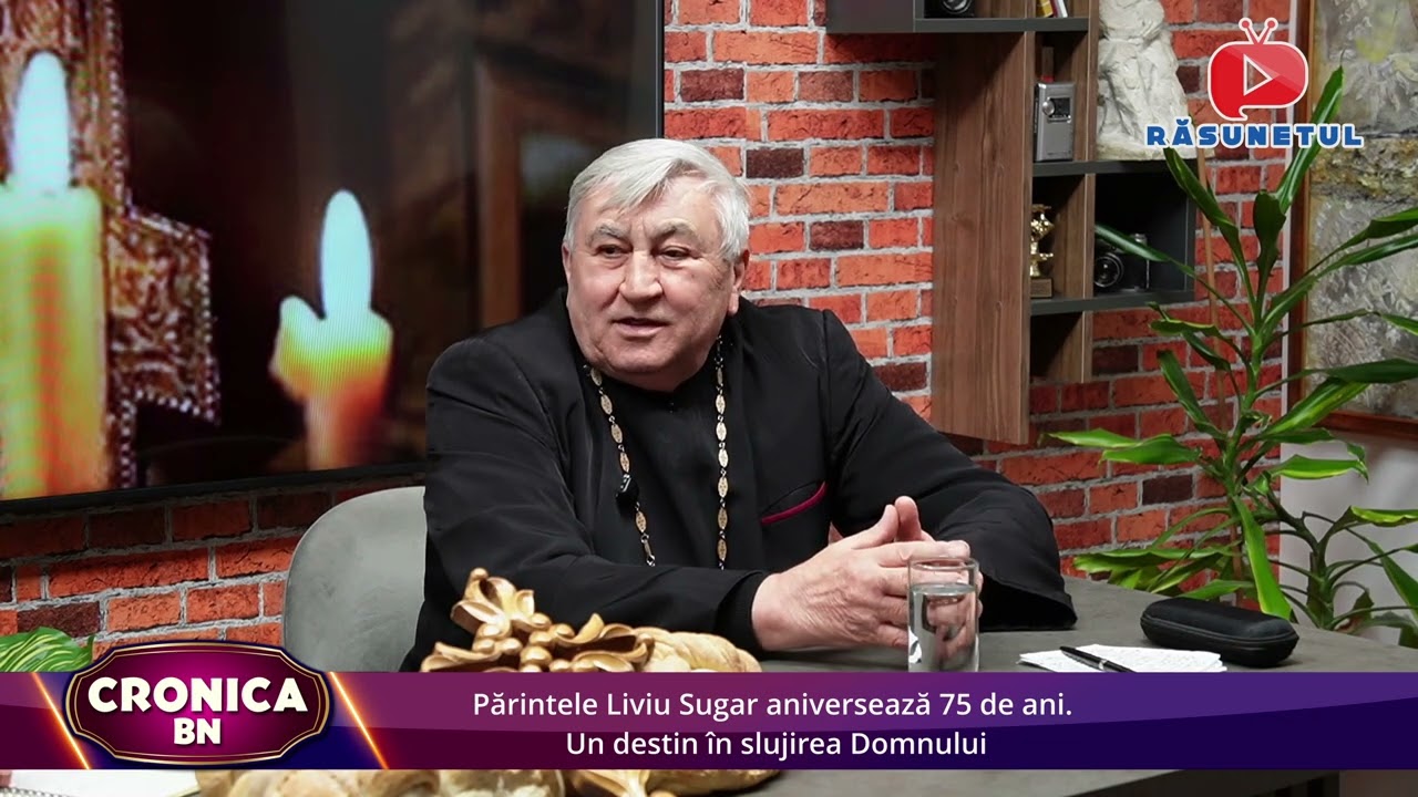 Părintele Liviu Şugar, la 75 de ani