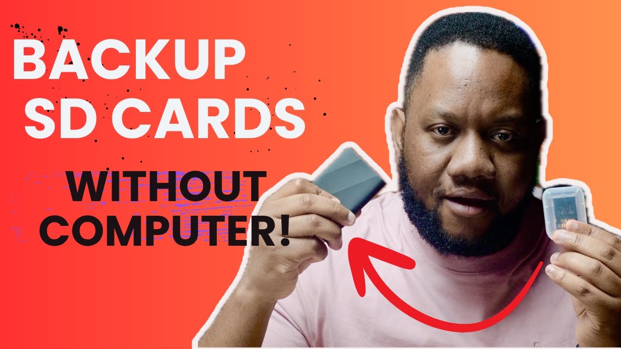 Backup SD Cards WITHOUT a Computer