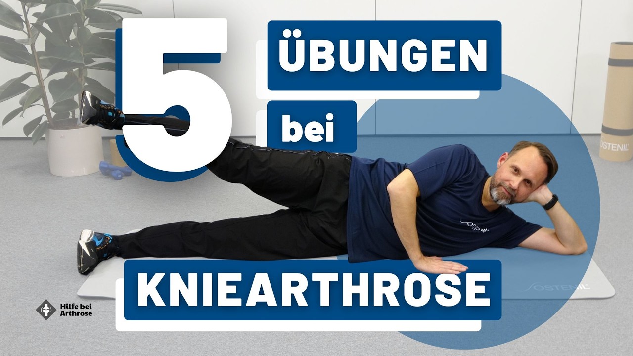 5 effektive Übungen bei Kniearthrose I Stabilisierung und Kräftigung