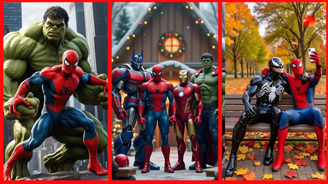 SPIDER-MAN TEAM VS IRON-MAN TEAM SLAP BATTLE 🔥