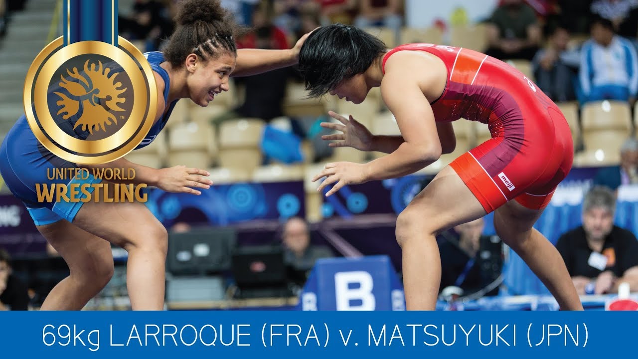 GOLD WW - 69 kg: K. LARROQUE (FRA) df. N. MATSUYUKI (JPN) by VPO, 4-0