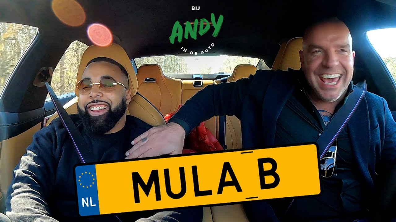 Mula B - Bij Andy in de auto! (English subtitles)