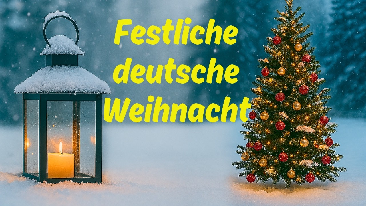 🎼🎄Festliche deutsche Weihnachtslieder und ruhige Melodien