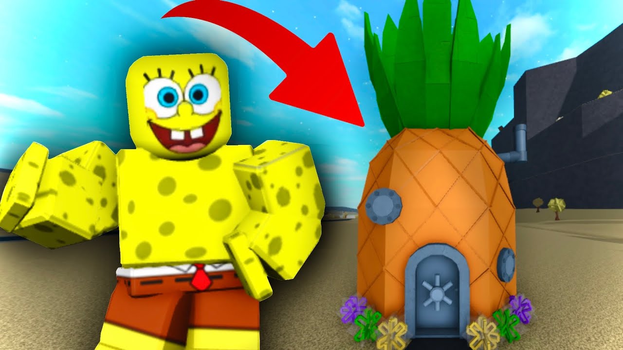 I Built SpongeBob’s House in Bloxburg