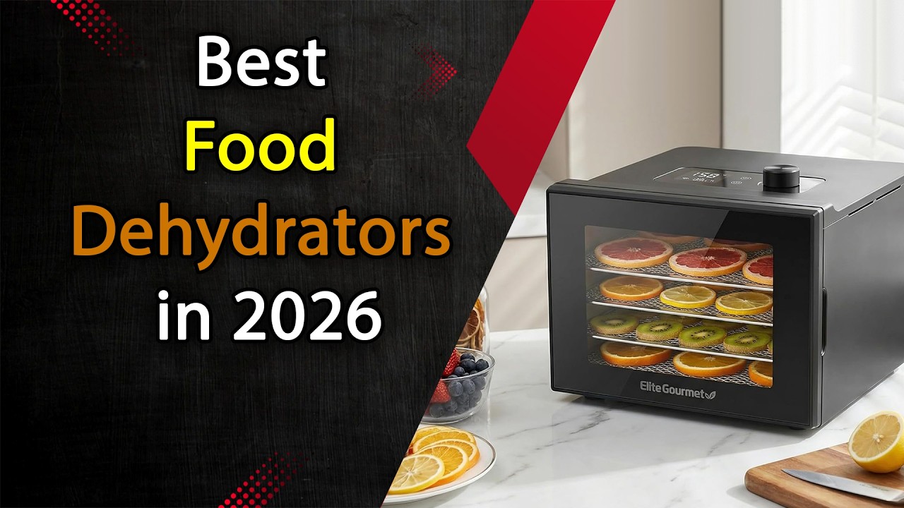 Top 5 Best Food Dehydrators 2026 | Best Food Dehydrator for Home Use
