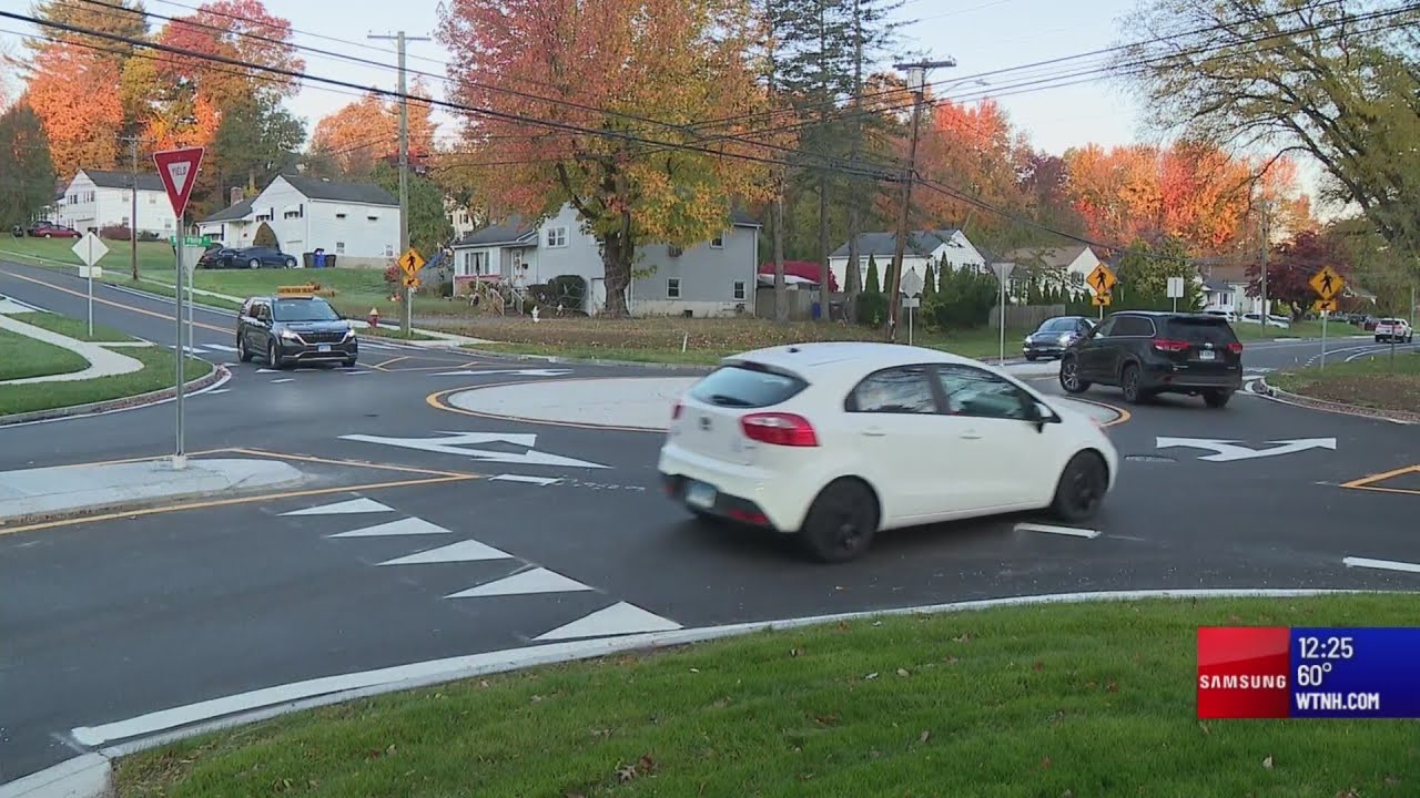 New roundabout in West Hartford has some drivers confused or calling for changes
