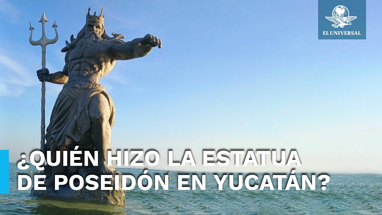 Esto sabemos de la controvertida estatua de Poseidón en Yucatán