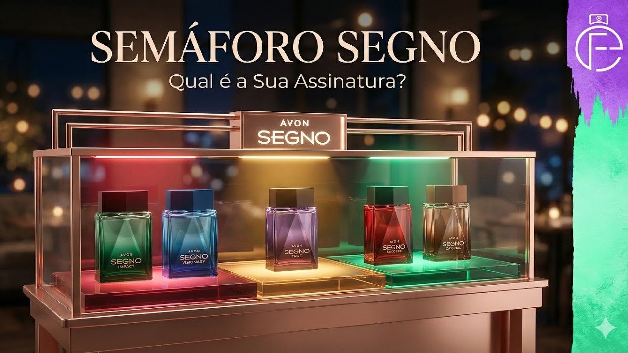 Avon pela ULTIMA VEZ neste canal , no semáforo perfumado com a linha SEGNO!