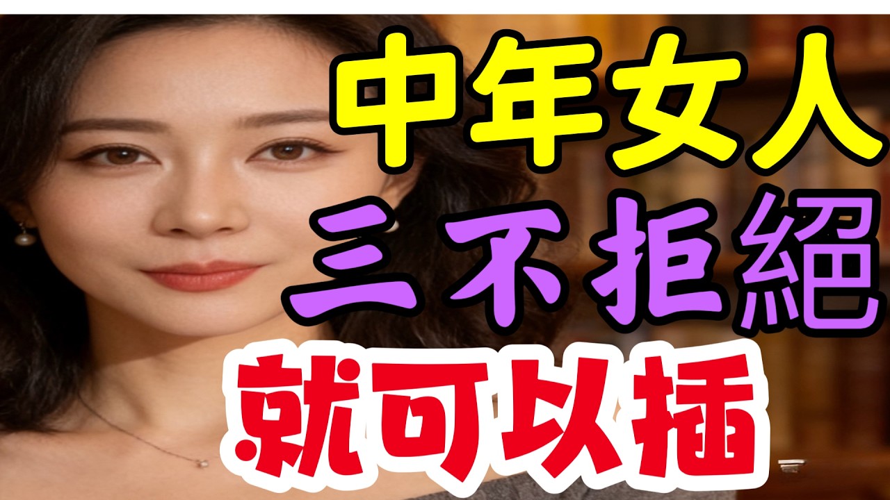 中年女人不拒絕你就是想和你恋爱#爱情 #情感-#人生感悟 #情感 #中外夫妻 #两性 #感情 #婚姻
