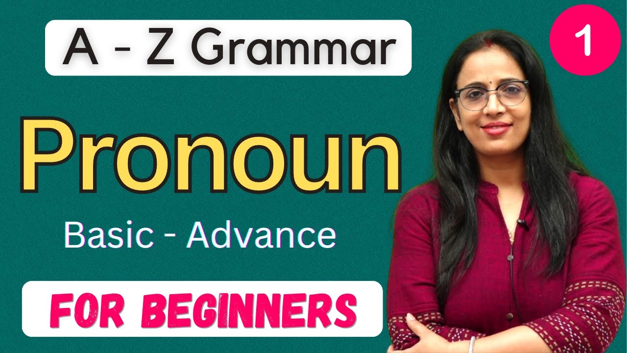 Pronoun - 1 || English Grammar For Beginners in Hindi || Definition, Kind || English With Rani Ma'am