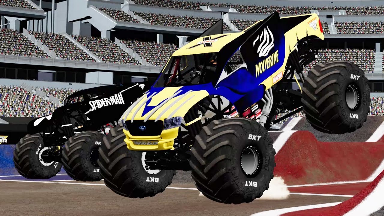 20 Truck Custom Arlington 2023 Racing - BeamNG.Drive Monster Jam