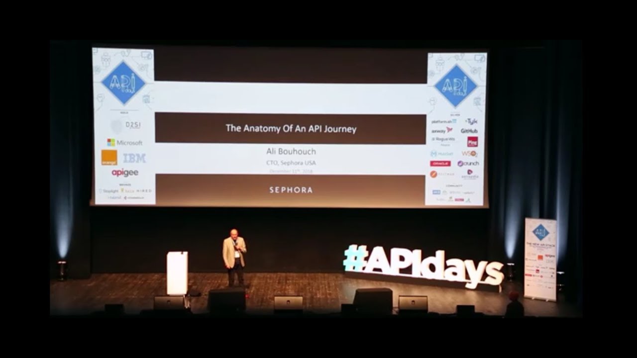 APIdays Paris 2018 - Anatomy of an API Transformation Journey, Ali Bouhouch, CTO, Sephora