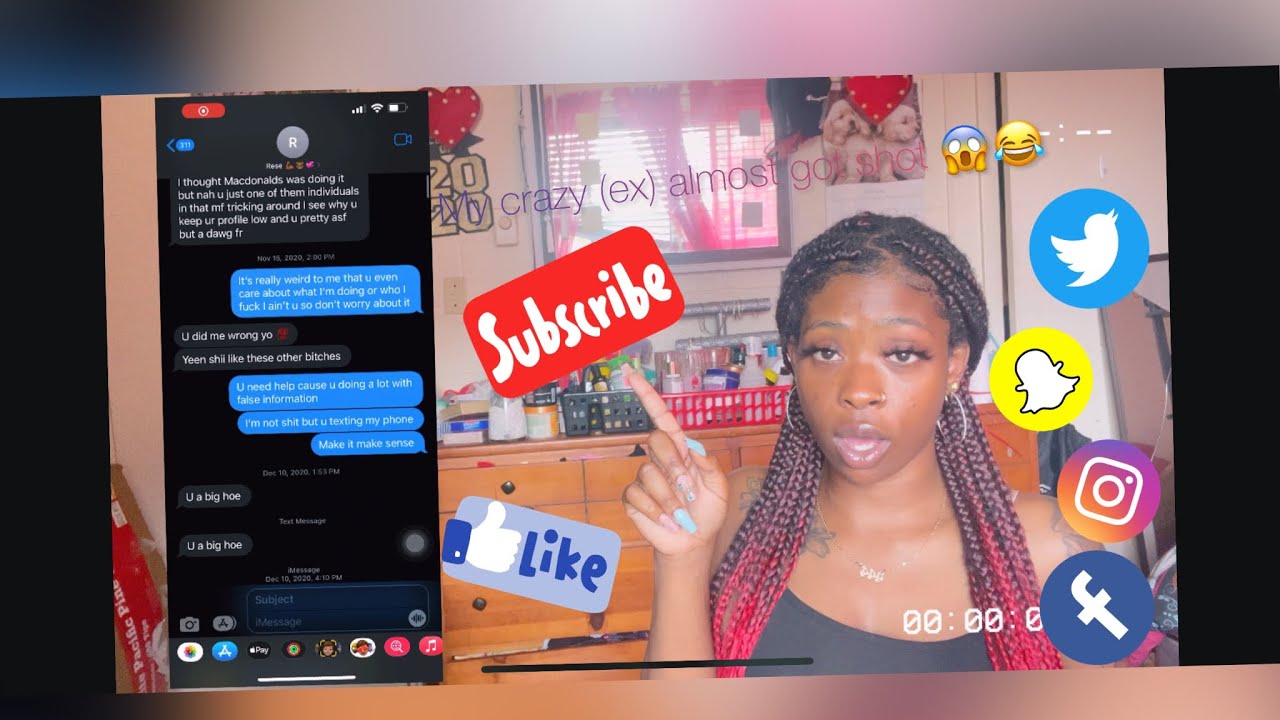 Storytime smoke session🍃💨: my obsessed (ex) popped up at my kickback w/receipts 😂😱