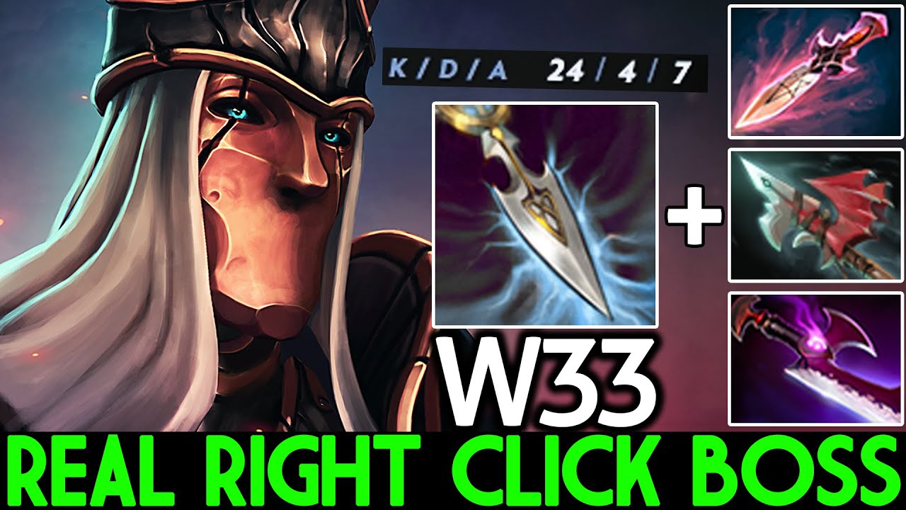 W33 [Silencer] Real Right Click Boss Witch Blade Free Hit Dota 2