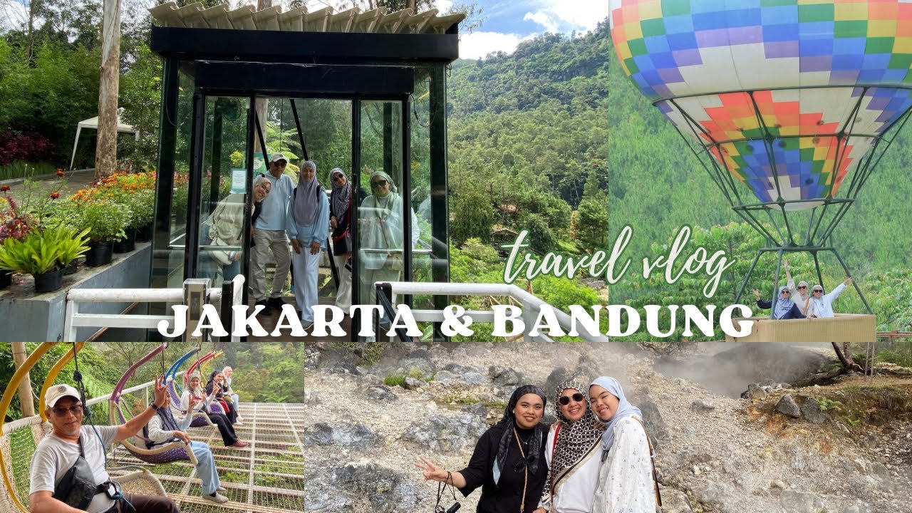 1st time in Jakarta & Bandung | VLOG