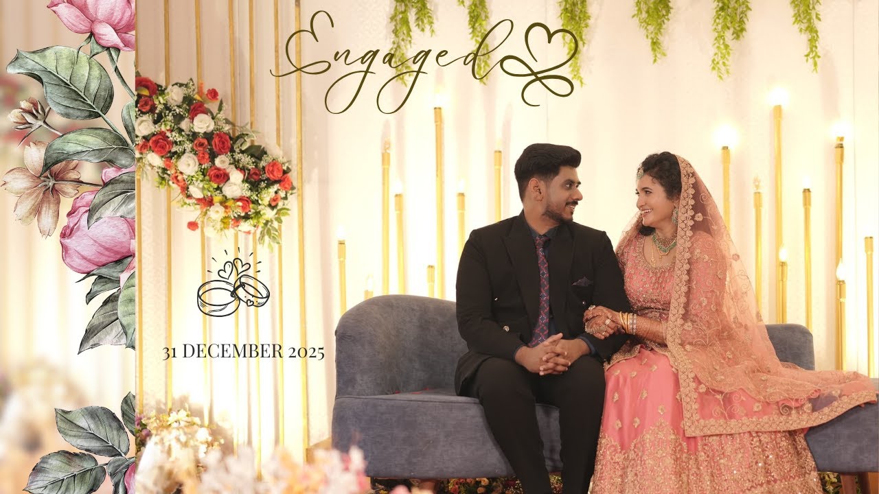 Farhan Dahiri X Shahna Sharaf Engagement Ceremony
