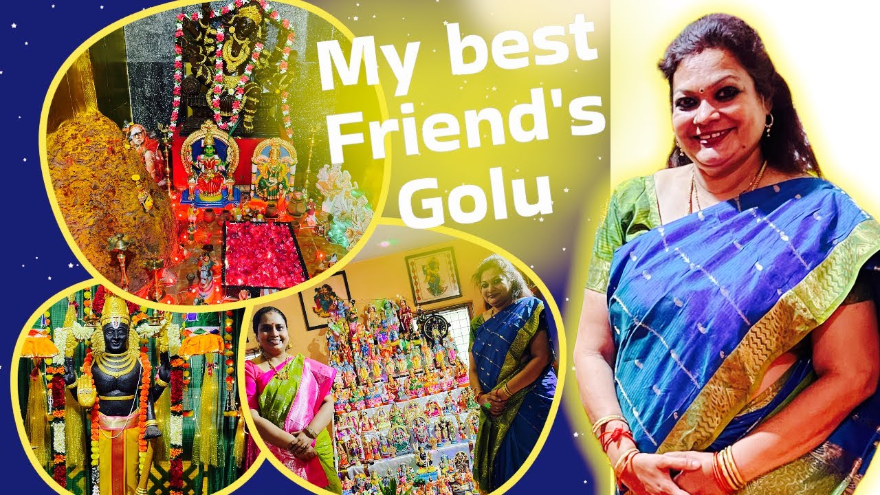My best friend Priya house golu | dasavathara stories and divyadesa golu Theme | புத்து அம்மன்