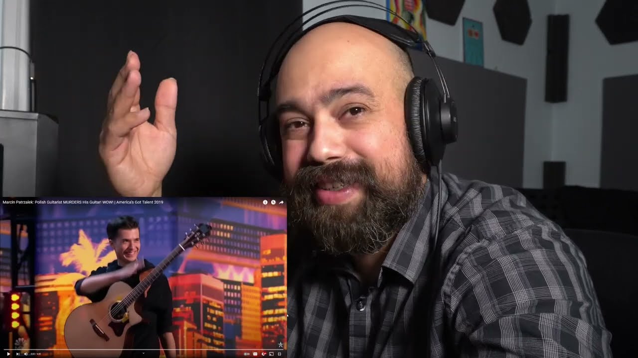 Marcin Patrzalek Reaction: Classical Guitarist REACTS to Marcin Patrzalek America Got Talent 2019