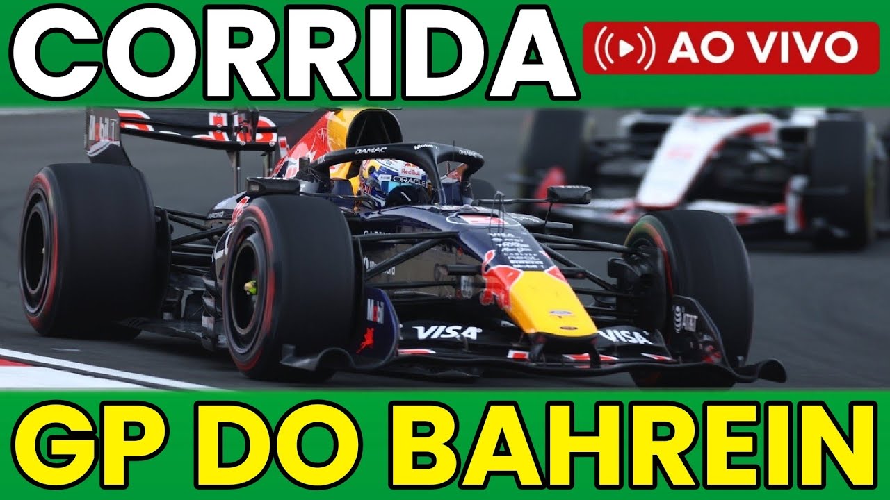 FORMULA 1 AO VIVO GP DO BAHREIN CORRIDA COM IMAGENS VERSTAPPEN - F1 MANAGER 24 #f1hoje