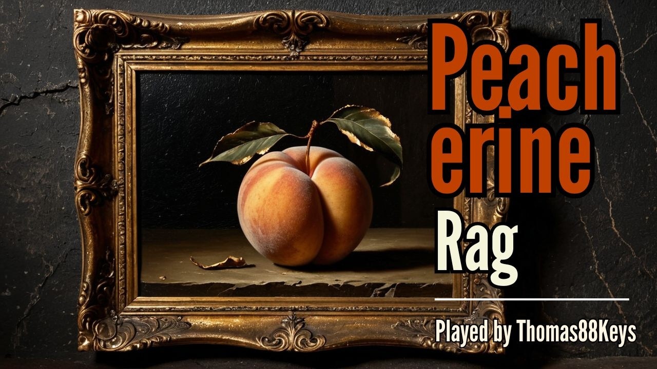 Peacherine Rag - Ragtime Piano Solo | Thomas88Keys