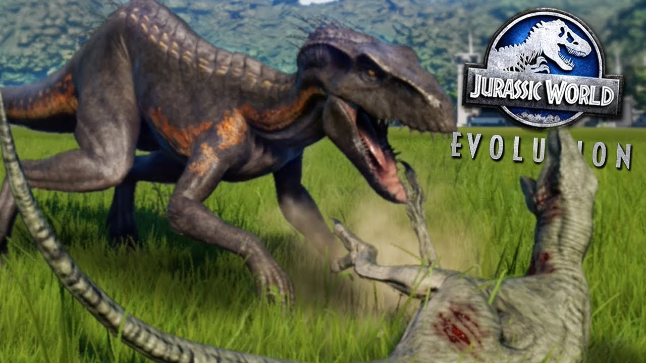 INDORAPTOR KILLING SPREE! - ALL NEW DLC DINOSAURS! - Jurassic World Evolution