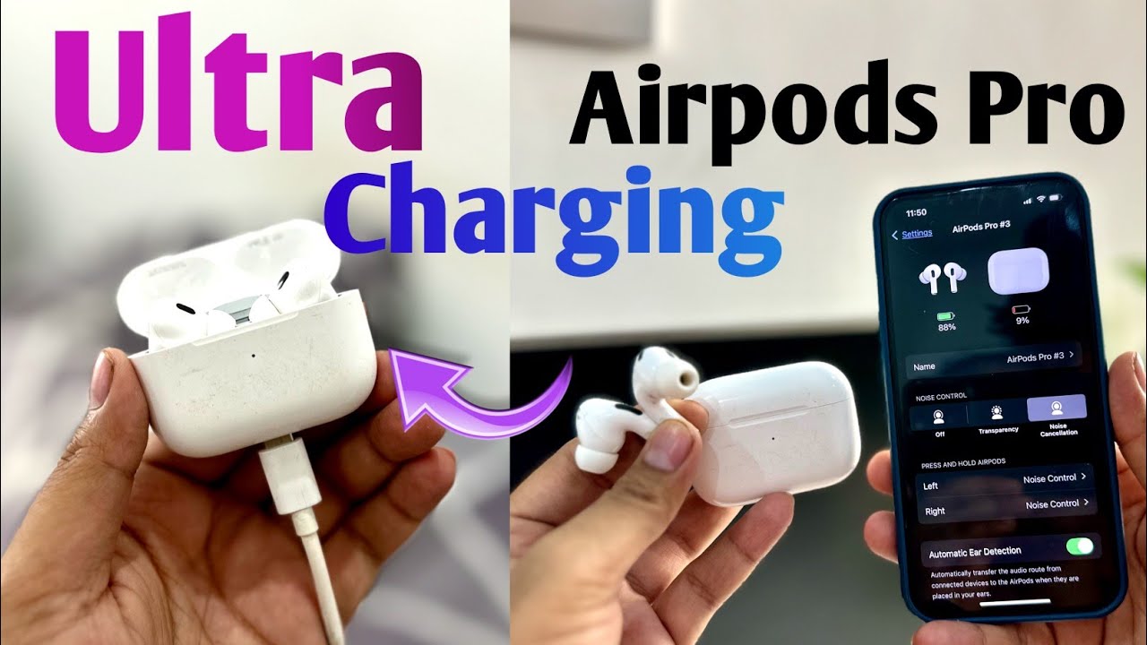 Apple Airpods Pro ko Charge Kaise Kare | Airpods Pro Charging kaise kare |Apple Airpods Pro Charging