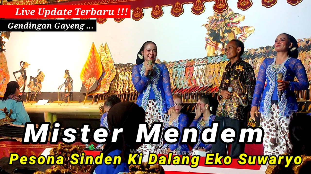 Sinden Qus dan Mister Mendem || Pesona Sinden Ki Dalang Eko Suwaryo