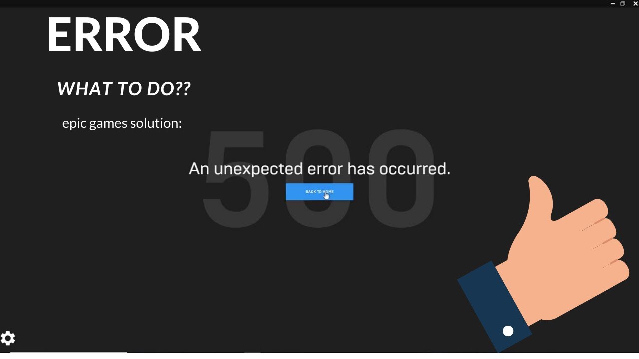 🔥??THE SOLUTION FROM EPIC GAMES ABOUT ERROR 500🔥