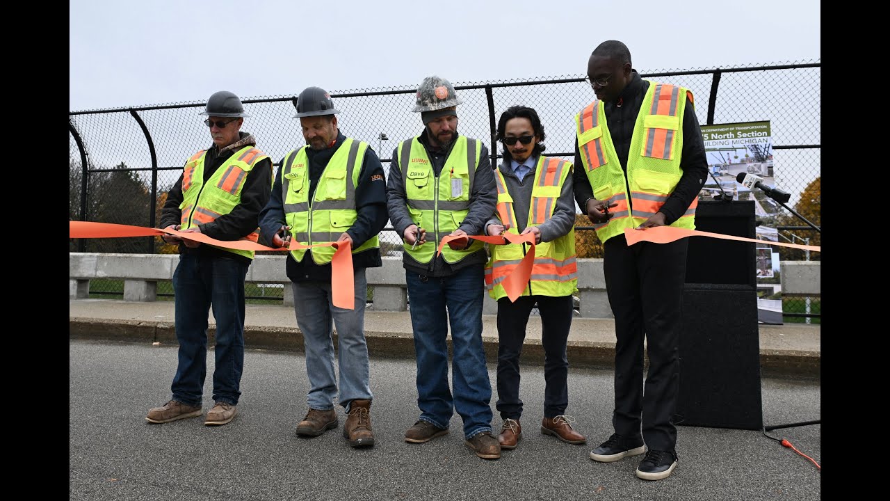 Торжественное завершение проекта I-475 во Флинте