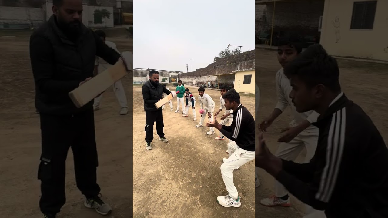 Catch practice#cricketacadmey 