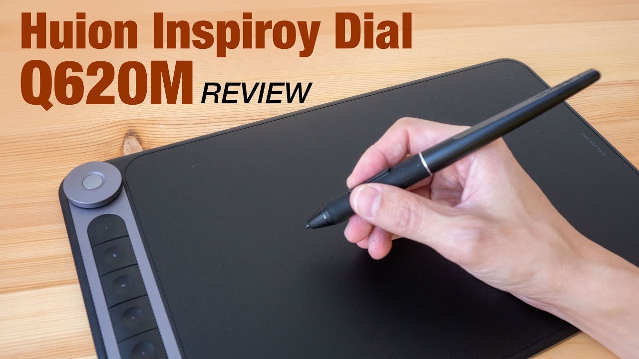 Обзор: беспроводной планшет Huion Inspiroy Dial Q620M