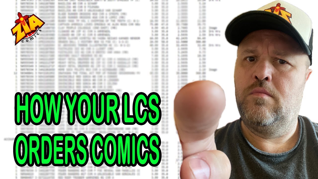 How your Local Comic Shop (LCS) orders comics