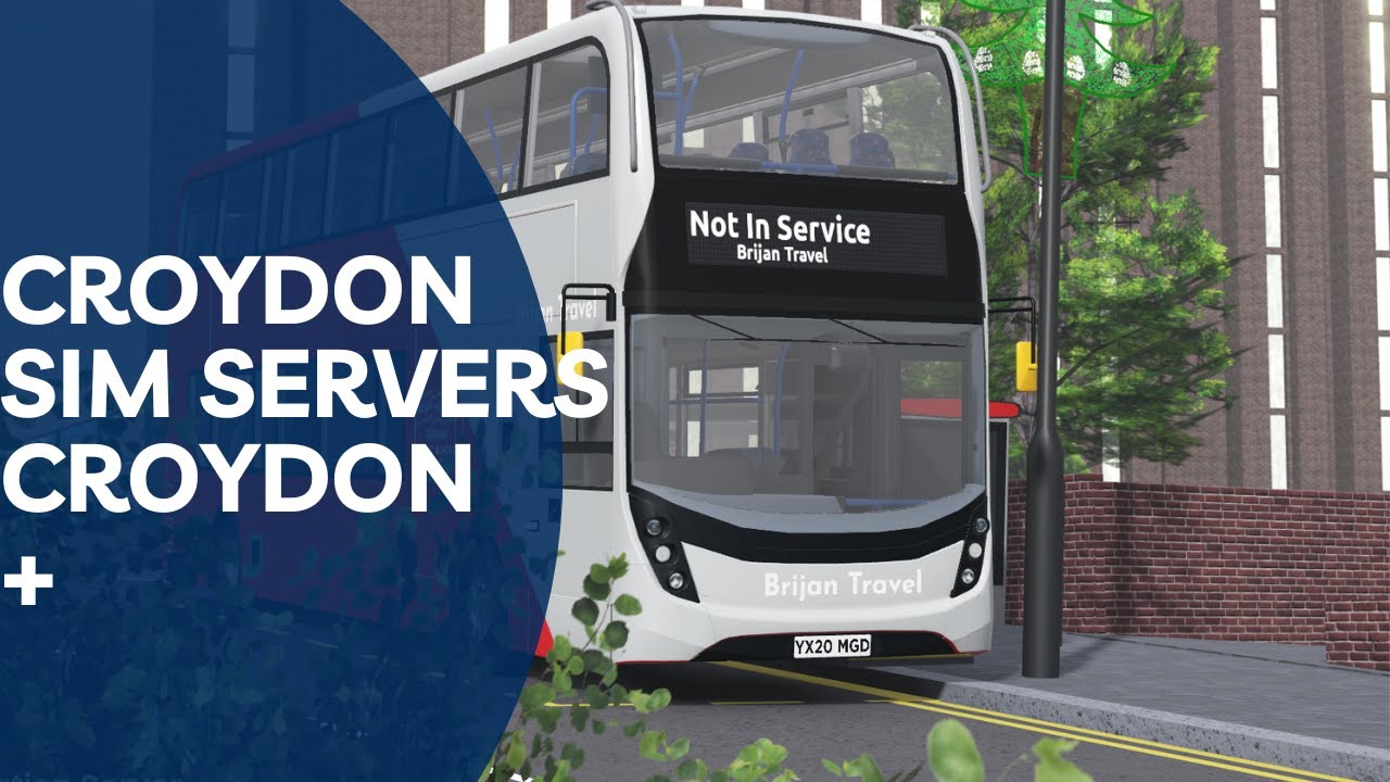 Roblox|Croydon: The London Transport Game|SIM SERVERS|Croydon +