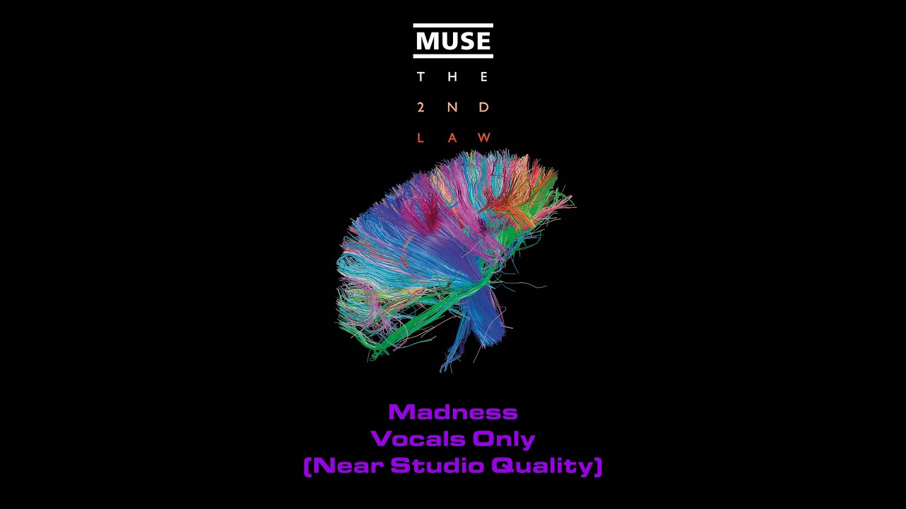 Muse - Madness (Vocals only) [Near Studio Quality]
