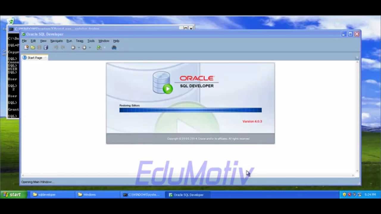 Installing Oracle 10g XE, User Administration, SQL Developer