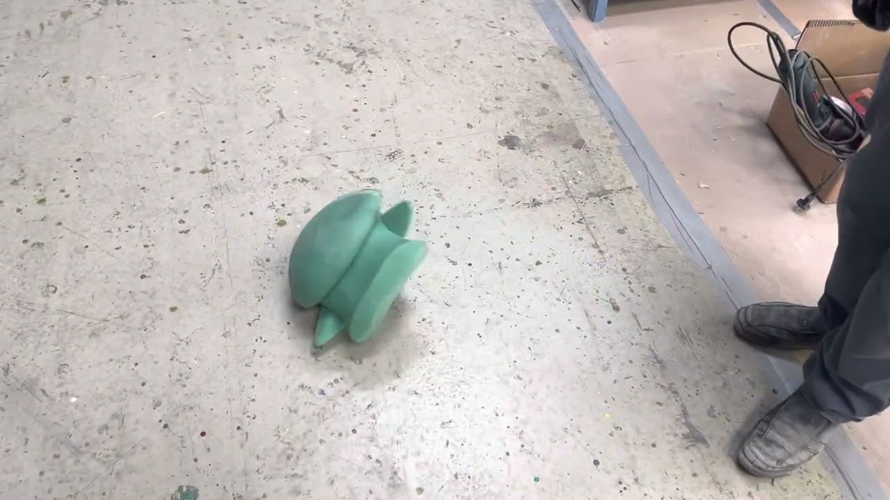 Materialtest Polyurethan Figurenkopf