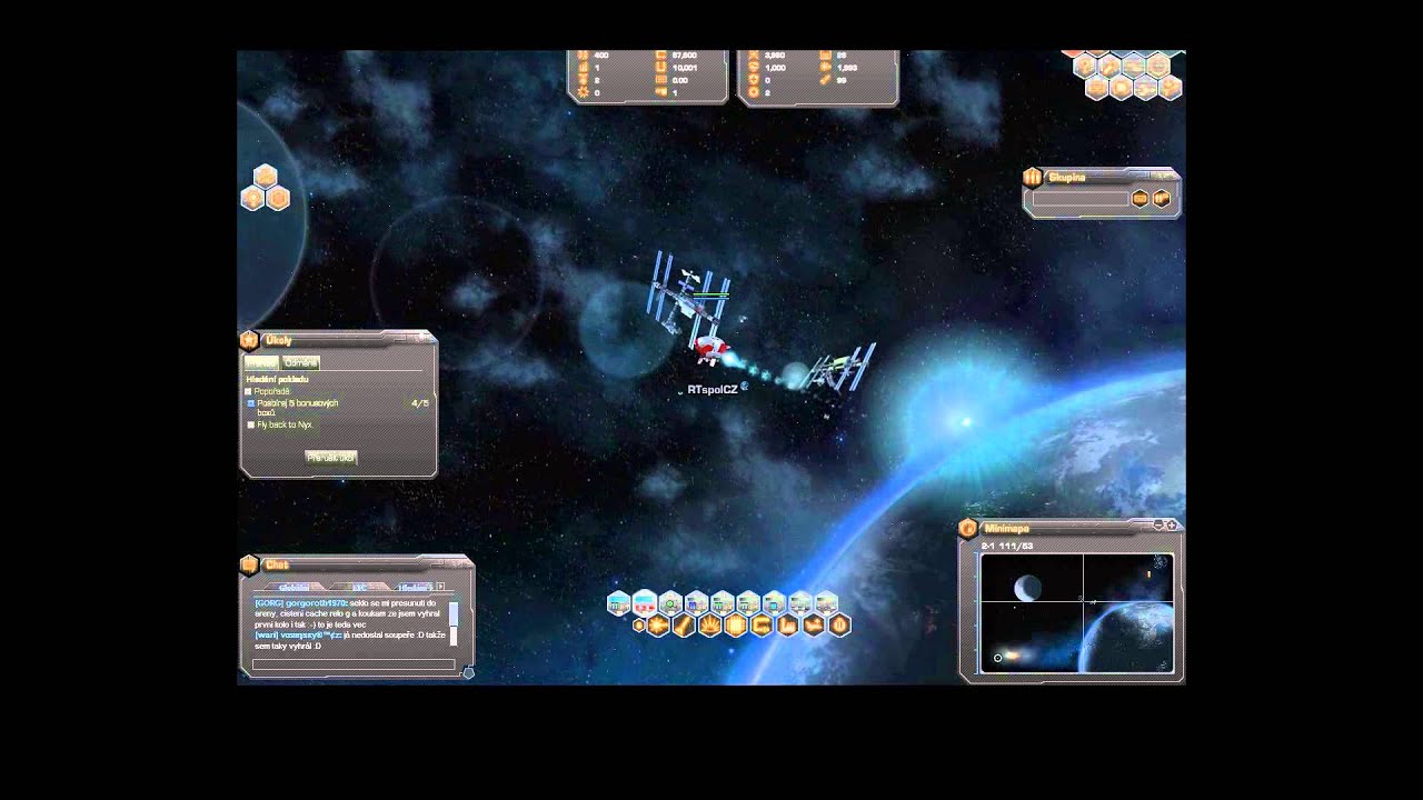 DarkOrbit-Let´s Play Dobrodružství s Phoenixem 1/3