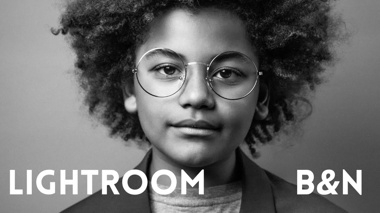 💥 HAZ ESTO en Lightroom para conseguir un RETRATO INCREIBLE en blanco y negro