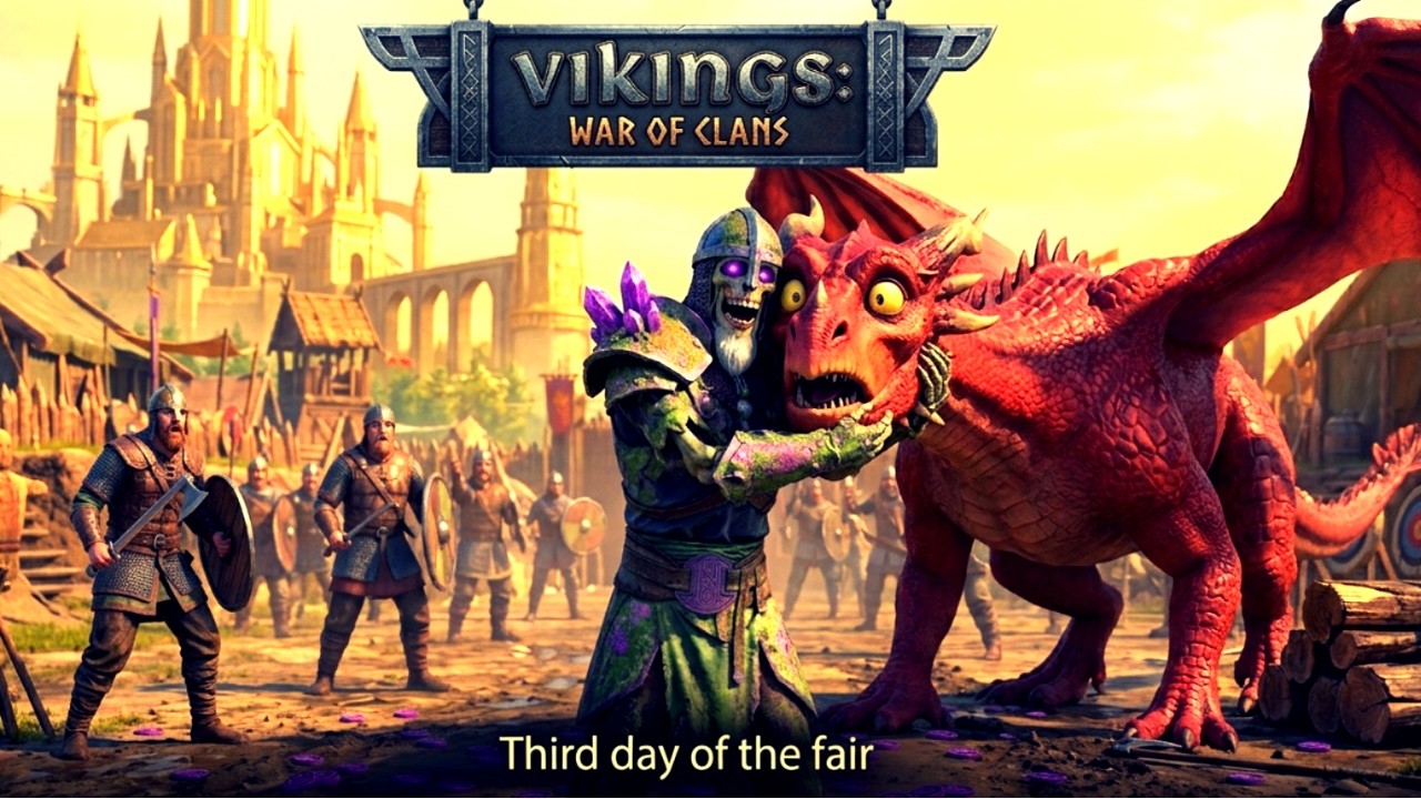 Битва за Свет(Battle for the LightVikings War of Clans #vikings #mmorpg